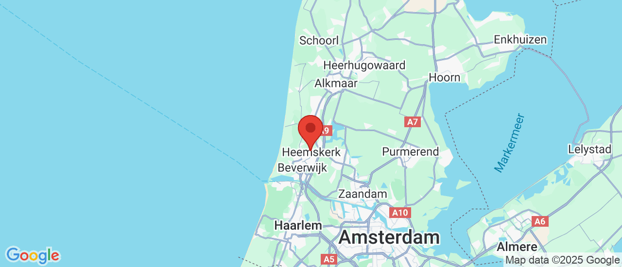 Google maps locatie van Autobedrijf Fatels & Van Beek