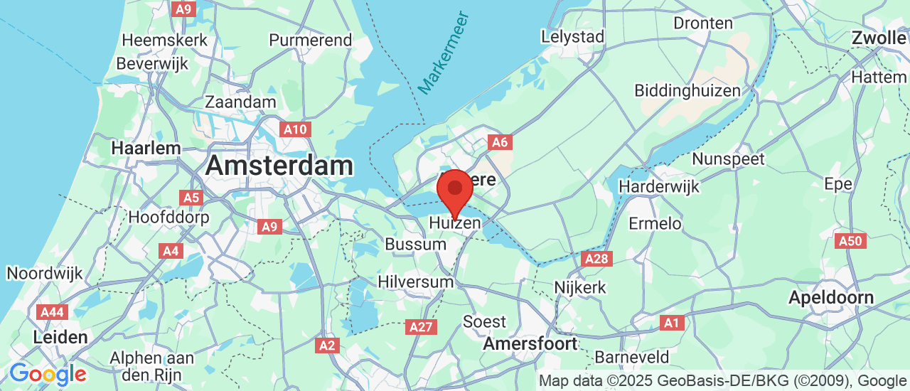 Google maps locatie van Autobedrijf Poll Hilversum B.V.