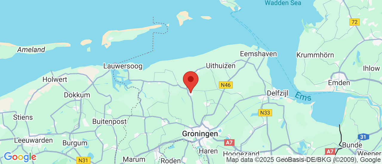 Google maps locatie van Vakgarage Boersma 