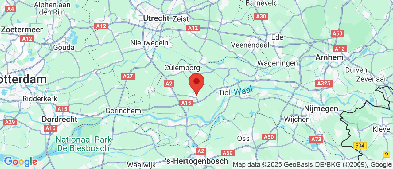 Google maps locatie van Honders Automotive B.V.