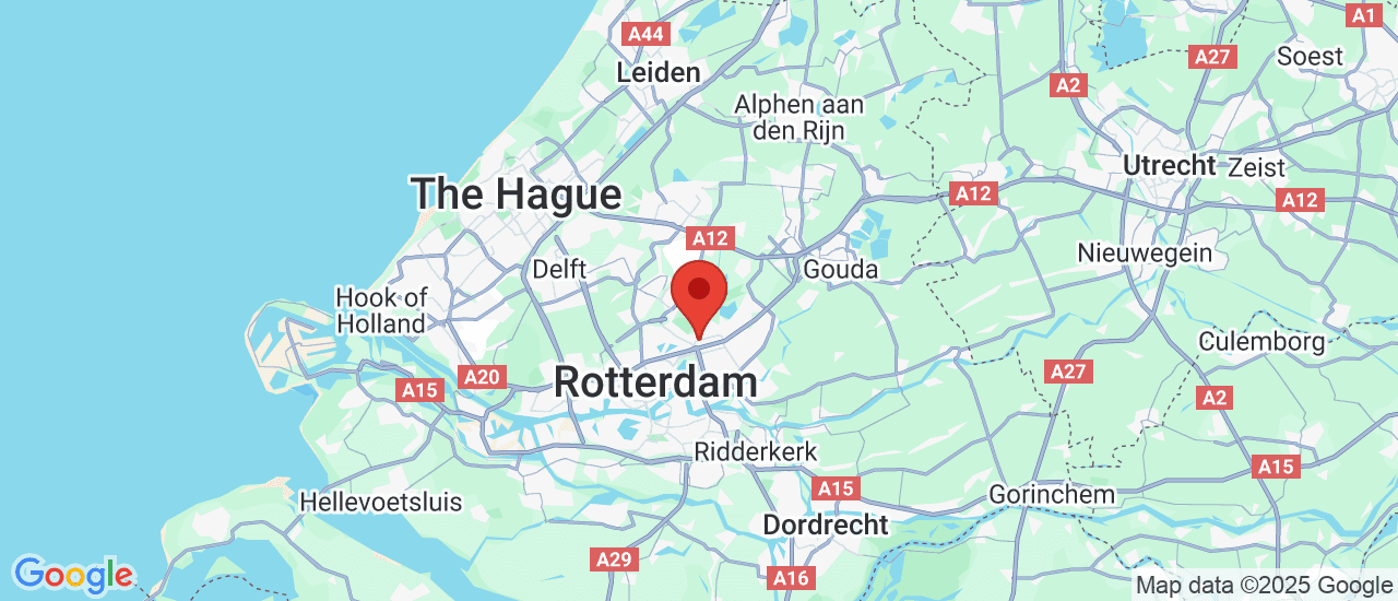 Google maps locatie van Maas-De Koning Rotterdam