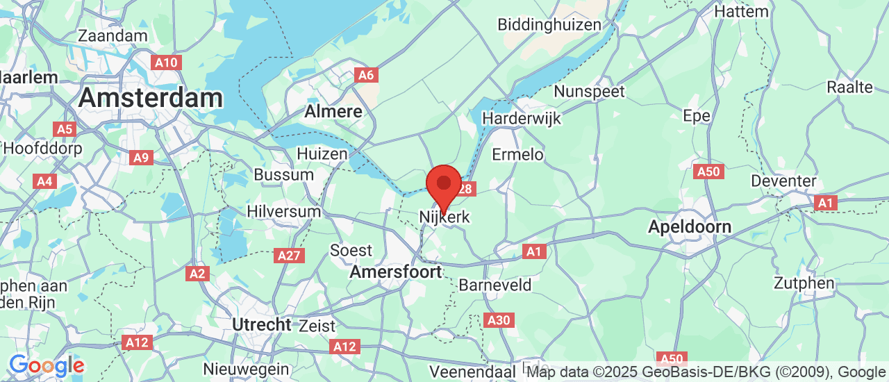 Google maps locatie van Autobedrijf van Schijndel