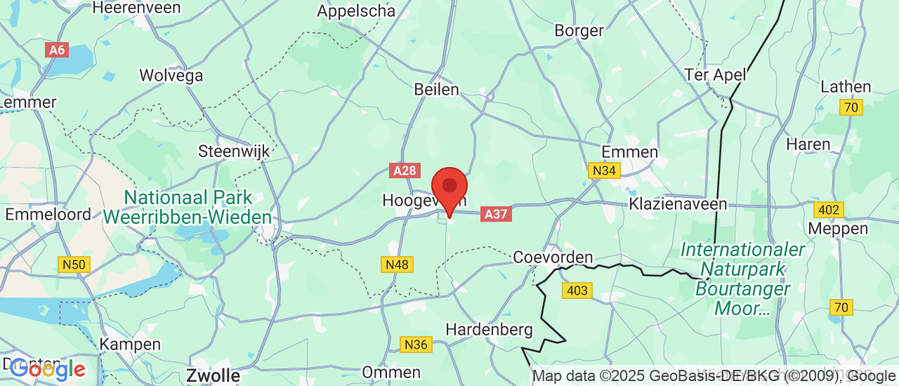 Google maps locatie van Autobedrijf Grimmius