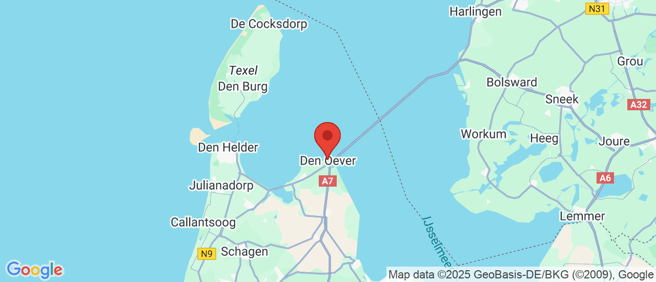 Google maps locatie van Boersen Machines