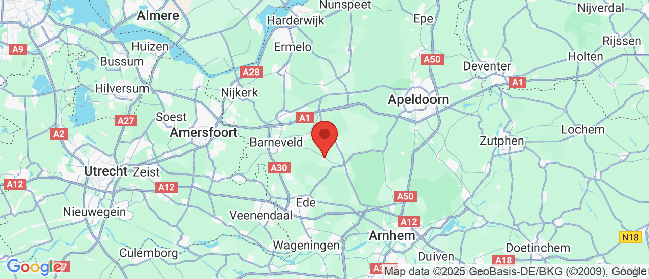 Google maps locatie van F.P.M. BV