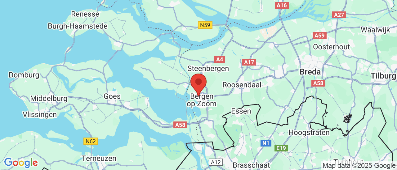 Google maps locatie van Autobedrijf JM Brabant