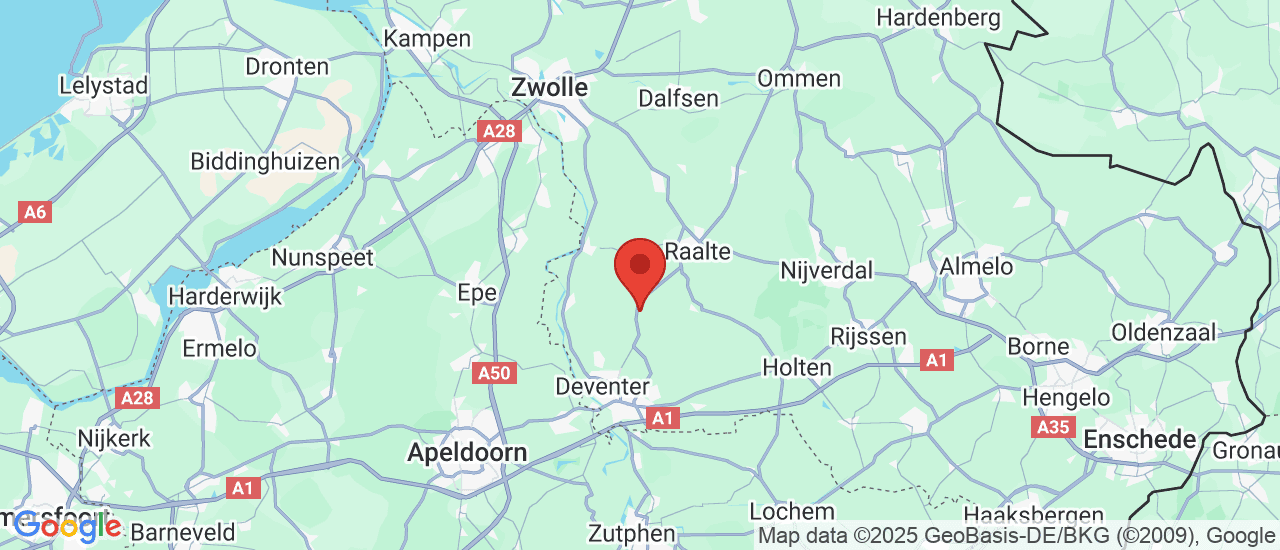 Google maps locatie van Flinc Electric Vehicles