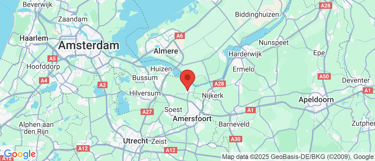Google maps locatie van GVN Automotive