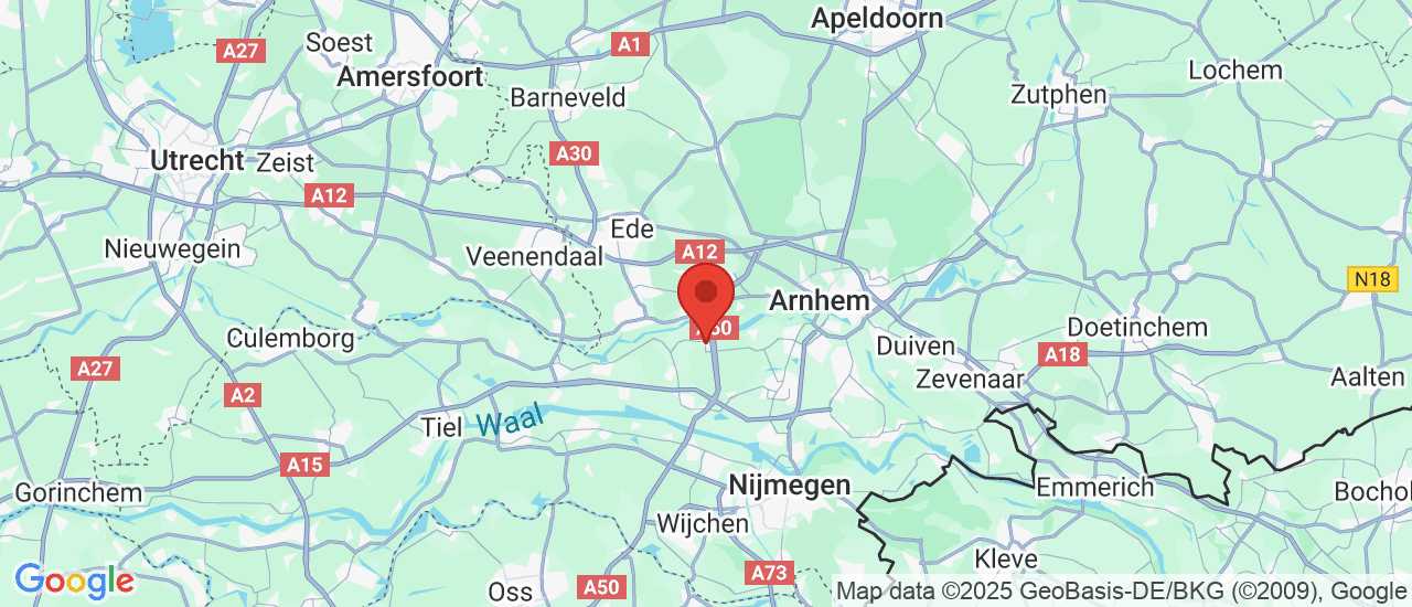 Google maps locatie van Mijn Werkbus