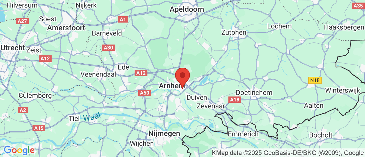 Google maps locatie van Gelre Cars BV