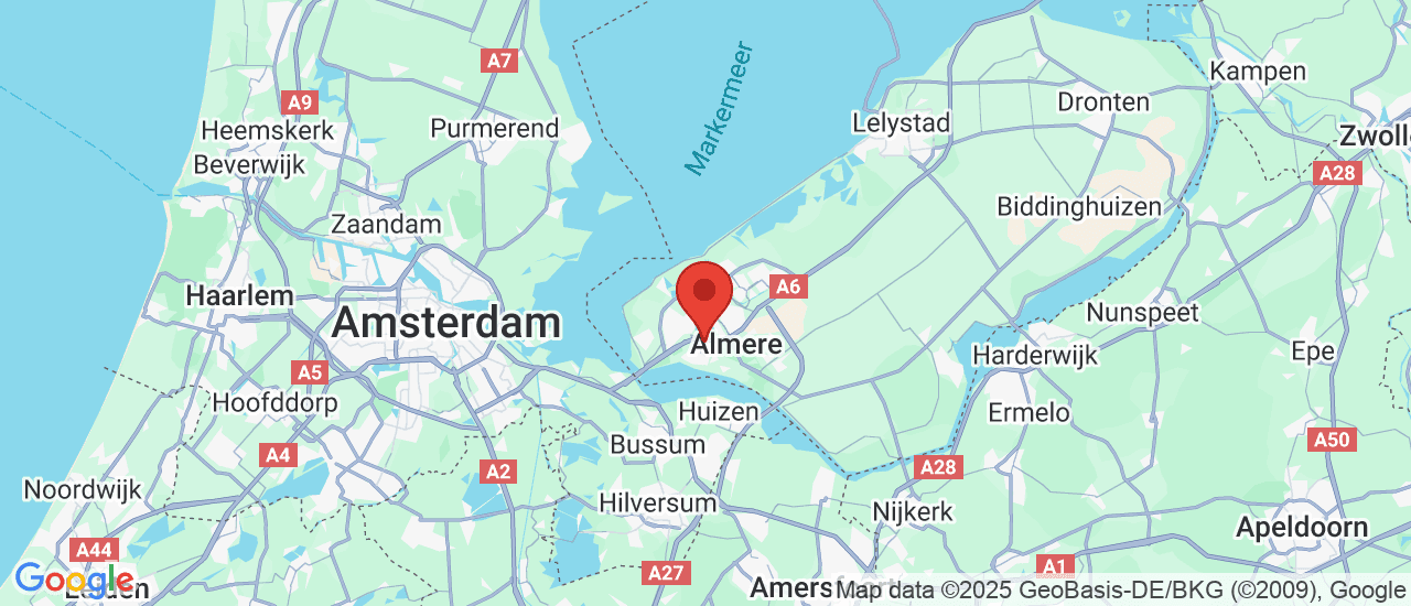 Google maps locatie van iLectric Cars