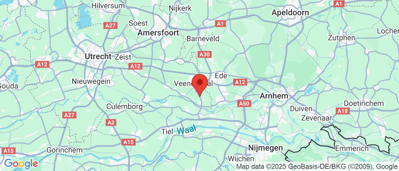 Google maps locatie van Autobedrijf De Gooijer B.V.