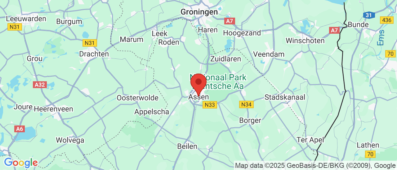 Google maps locatie van Auto Kiewiet
