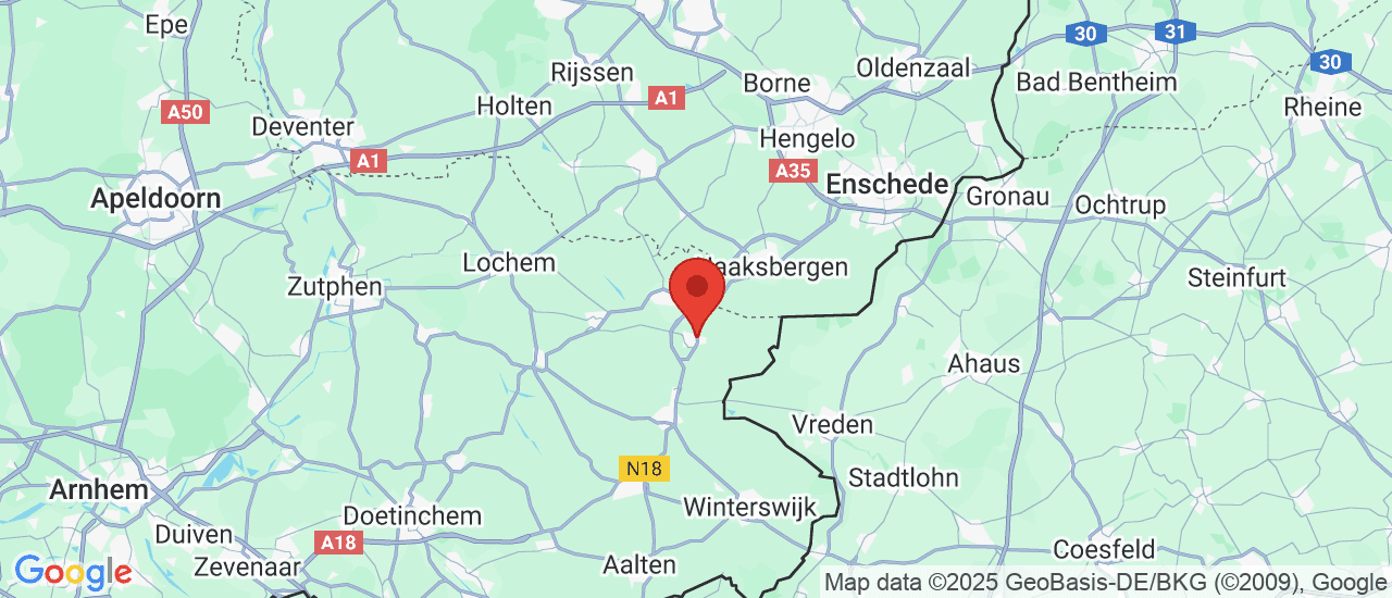 Google maps locatie van Thomas Automotive
