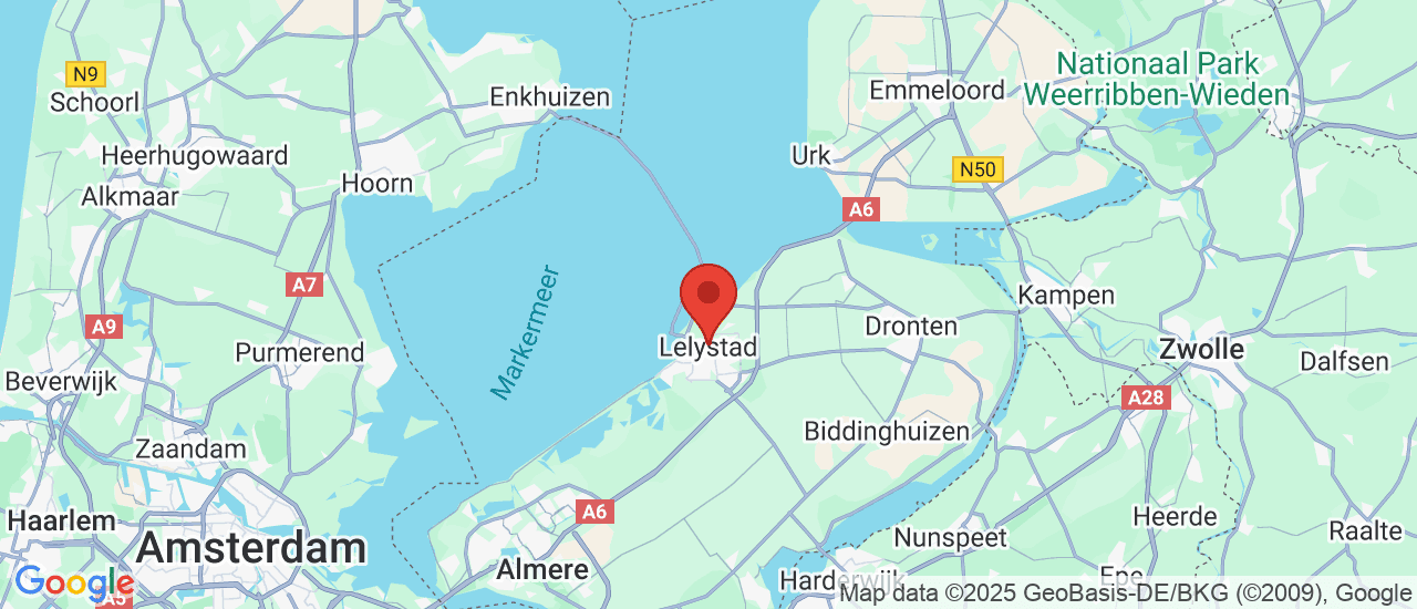 Google maps locatie van MME Cars