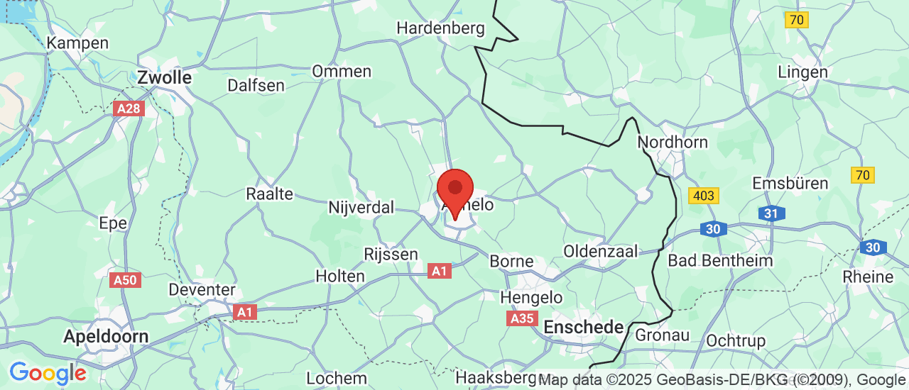 Google maps locatie van Occasion Center  Almelo