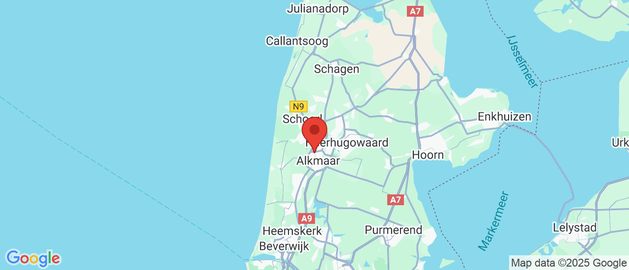 Google maps locatie van Haanstra Auto's
