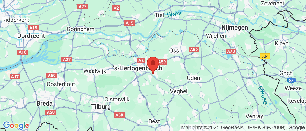 Google maps locatie van Autoselect Brabant