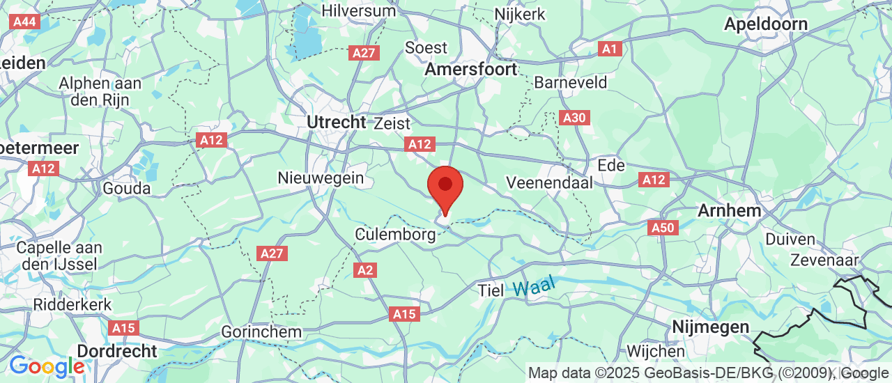 Google maps locatie van iAuto Wijk bij Duurstede