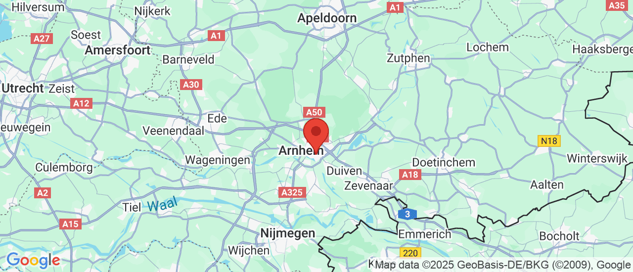 Google maps locatie van Dani Auto's