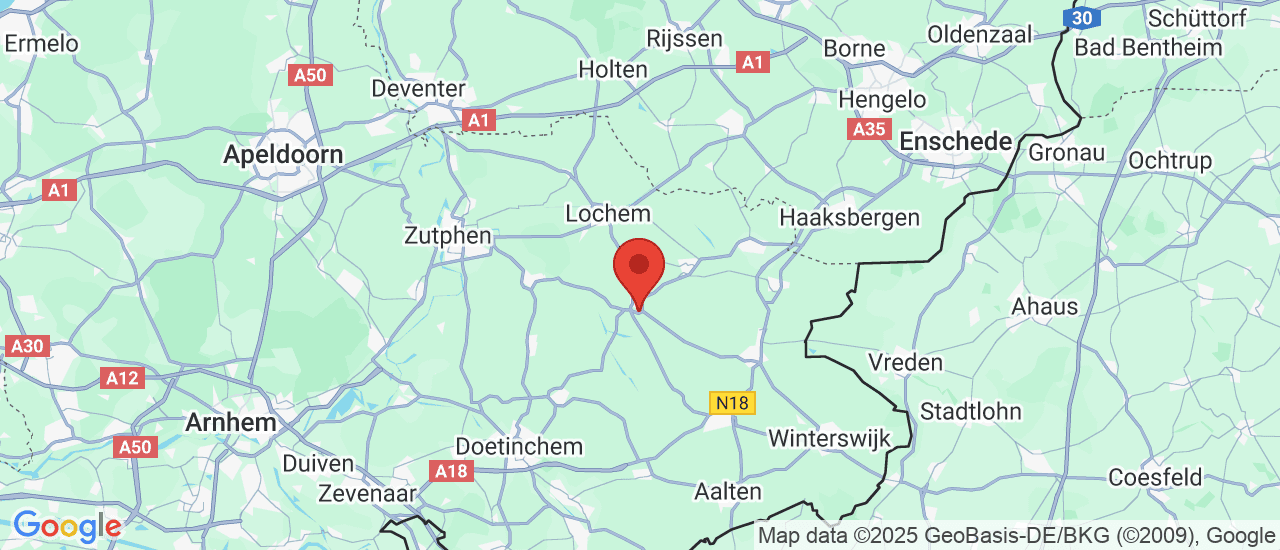 Google maps locatie van LDV Mobility