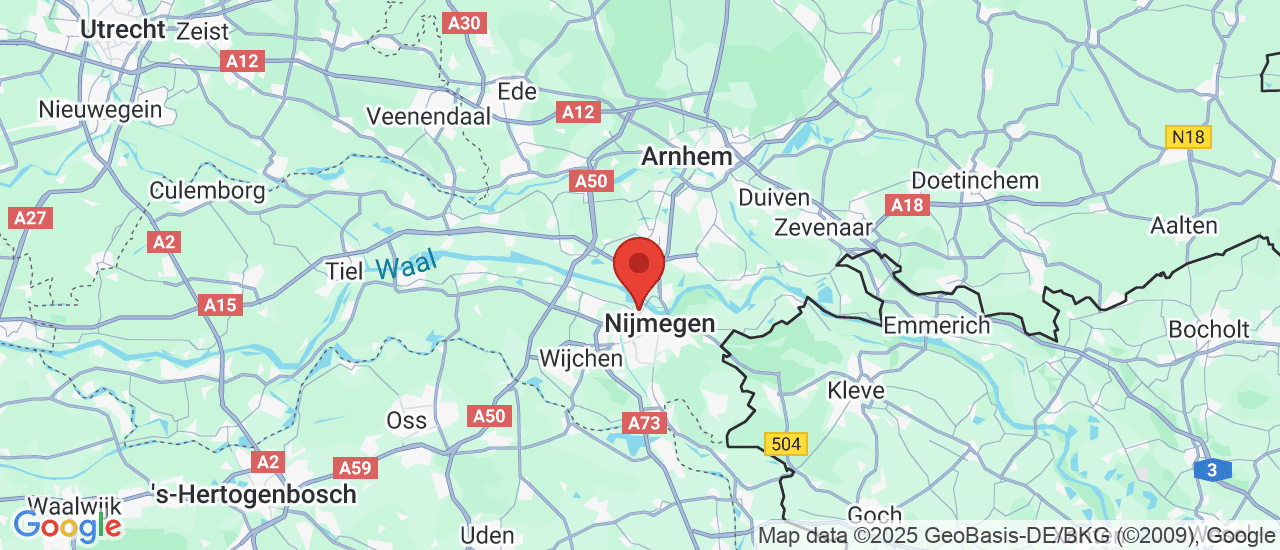 Google maps locatie van TZ Trading B.V.