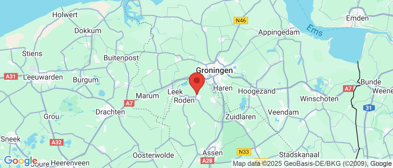 Google maps locatie van FZ Auto's Peize