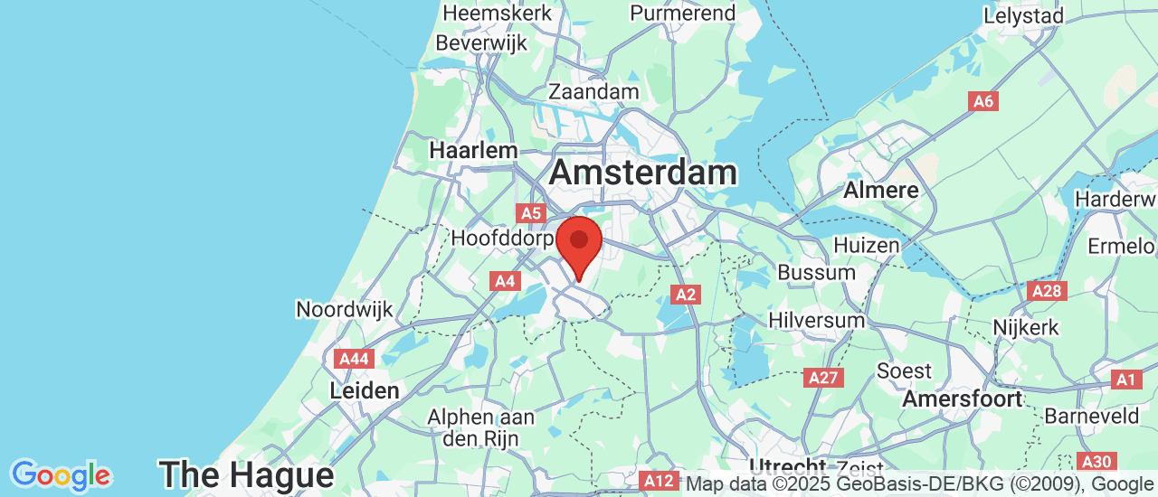 Google maps locatie van Automobielbedrijf Verhoef Kimster B.V. 