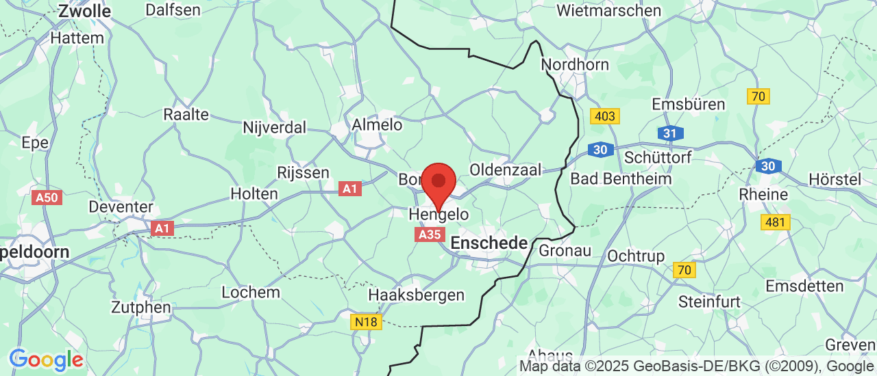 Google maps locatie van Barno Auto's
