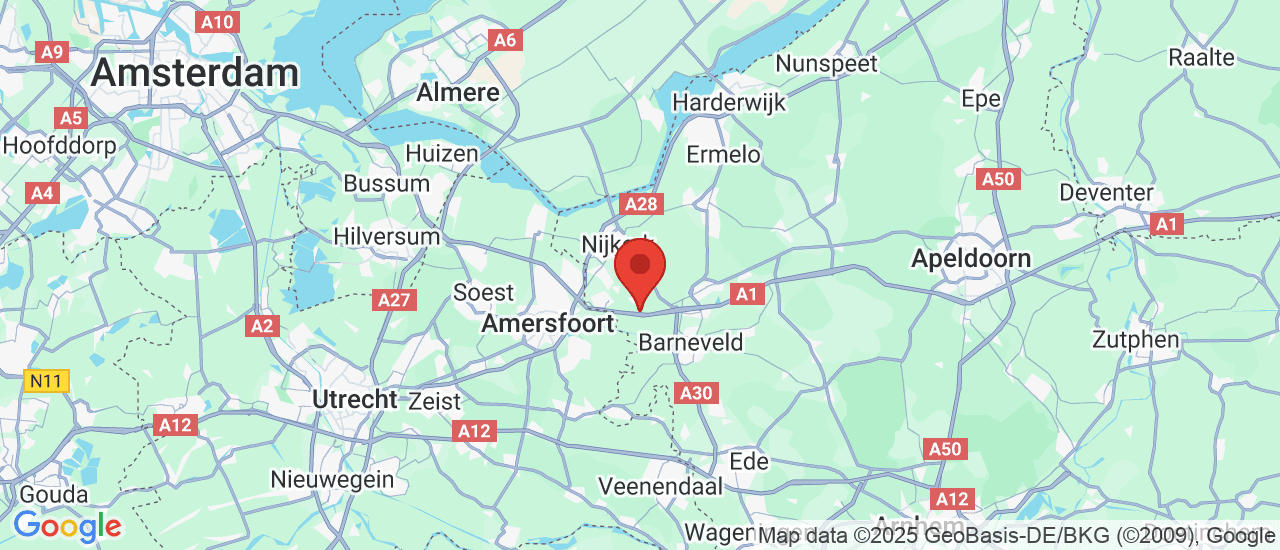 Google maps locatie van Florijn Mobiliteit