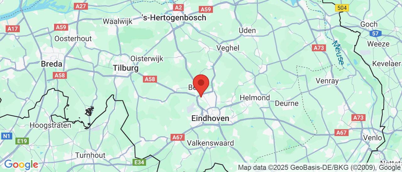 Google maps locatie van Autoservice Gul