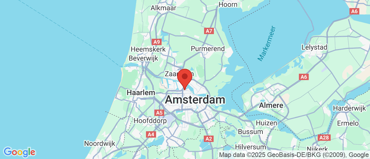 Google maps locatie van Car Trade Amsterdam