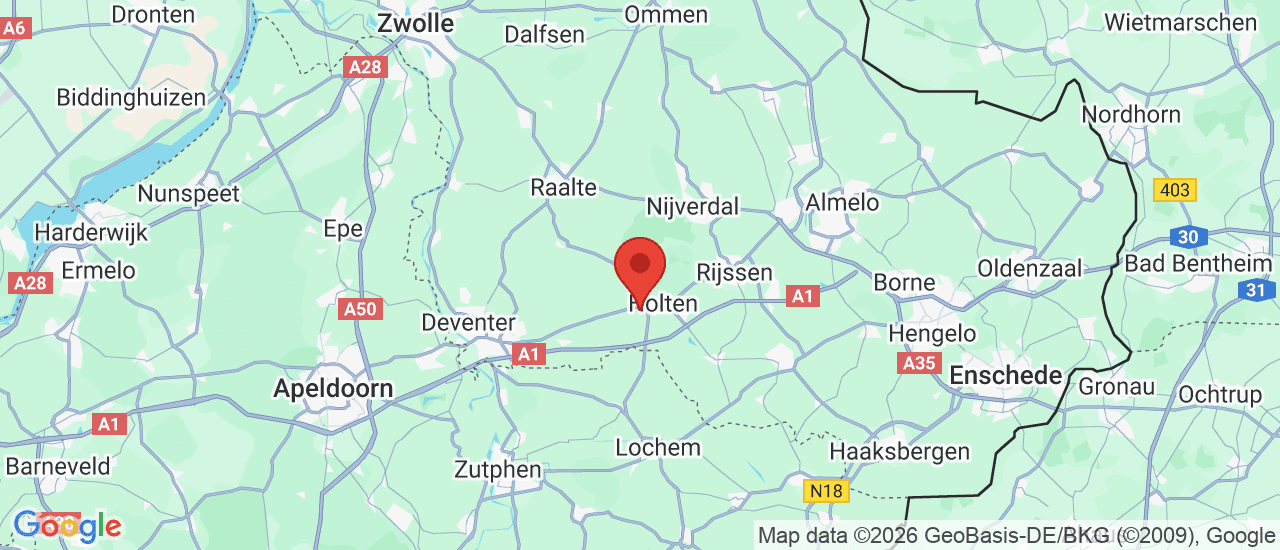 Google maps locatie van VTR Motoren