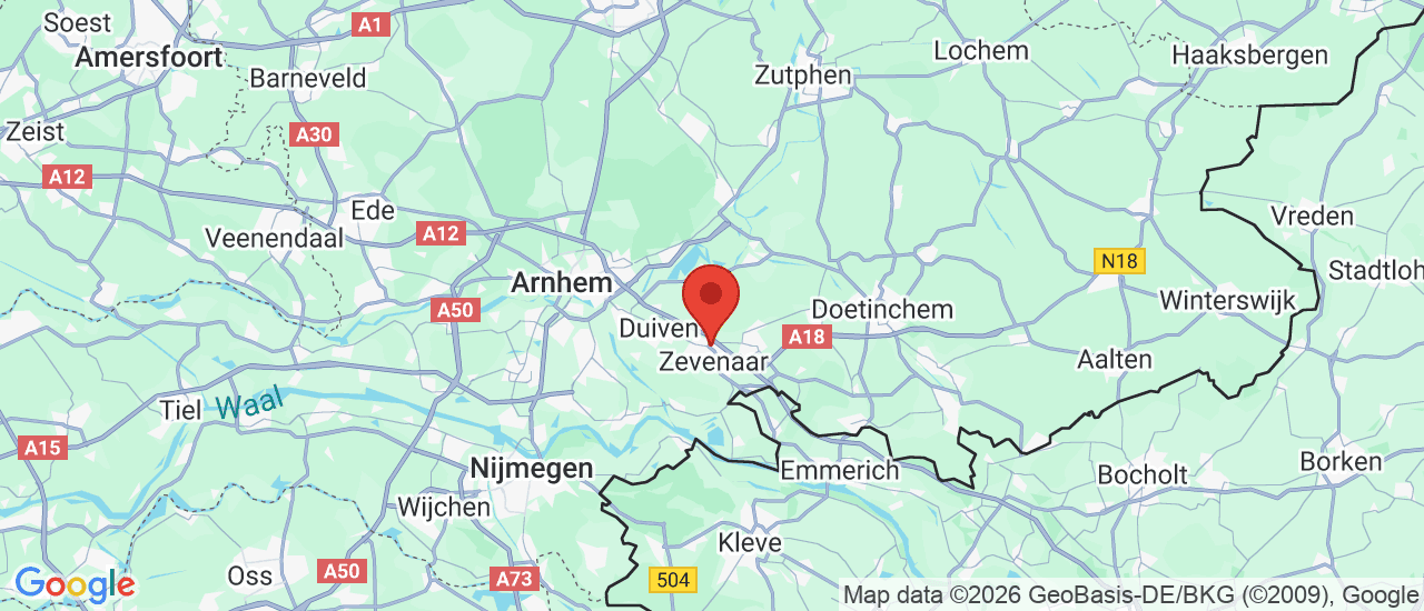 Google maps locatie van Carfiniti