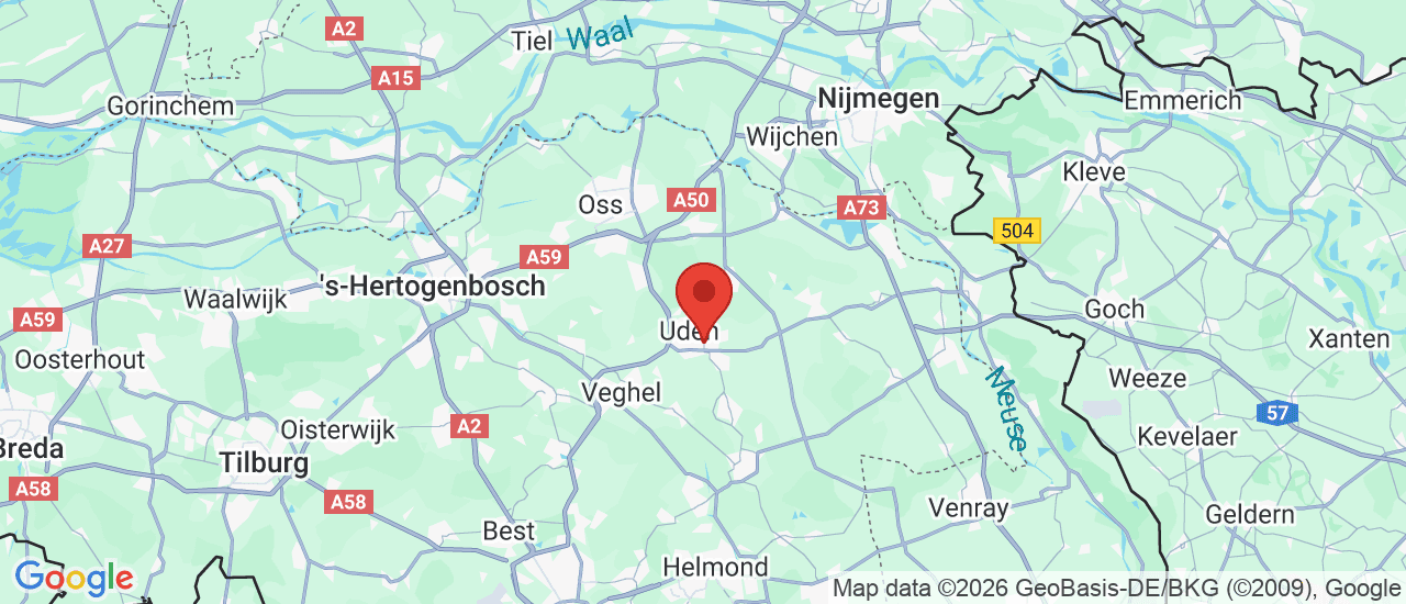 Google maps locatie van Autobedrijf F. van der Heijden