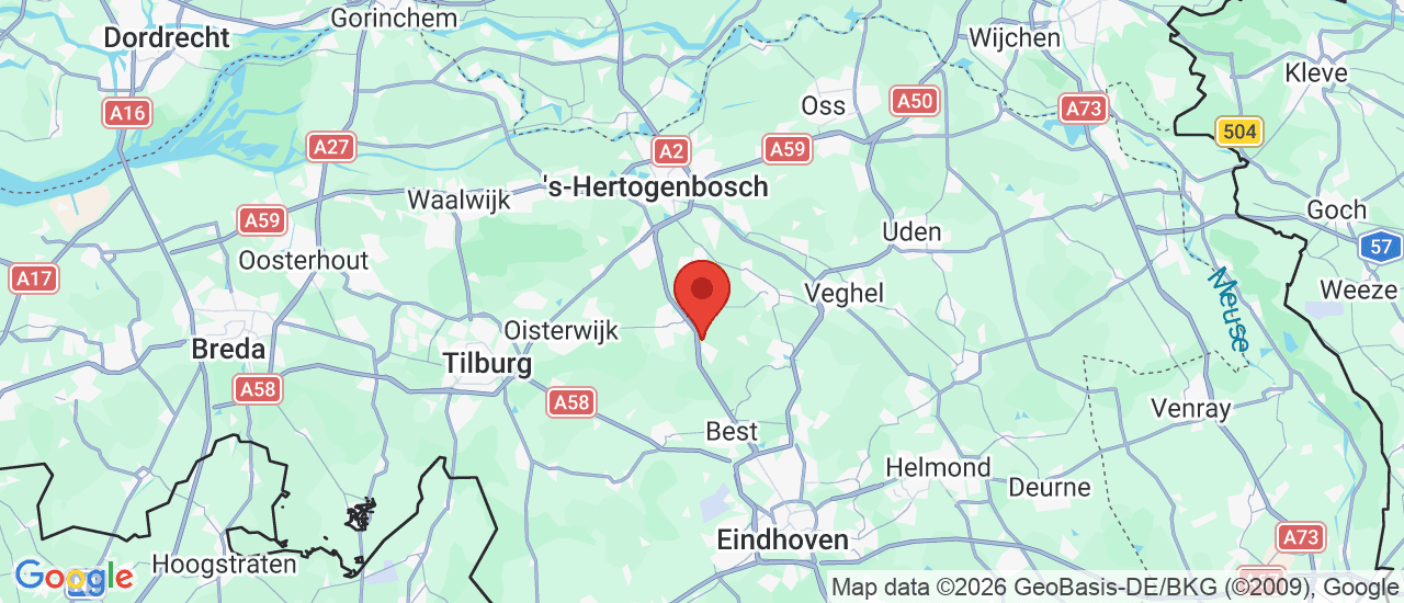 Google maps locatie van Autobedrijf Van Driel B.V.