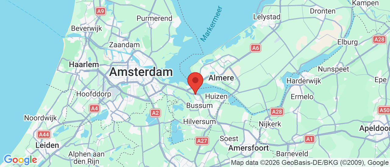 Google maps locatie van Gooische Wielen