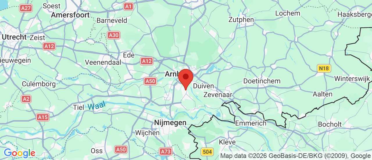Google maps locatie van Auto Huissen