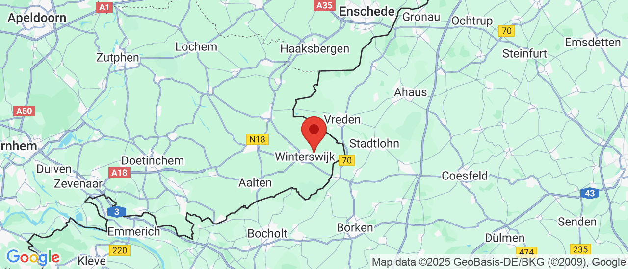 Google maps locatie van Horse Power Factory