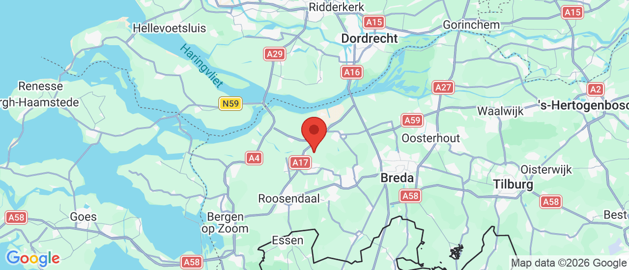 Google maps locatie van PEPE Wagenparkbeheer