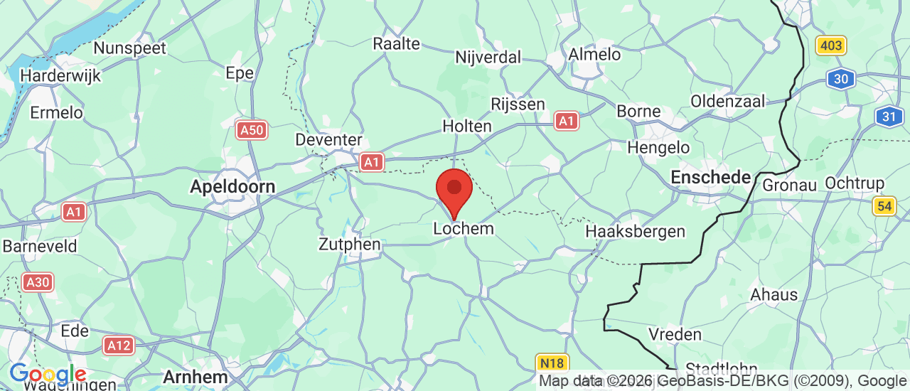 Google maps locatie van Wensink Bedrijfswagens Lochem