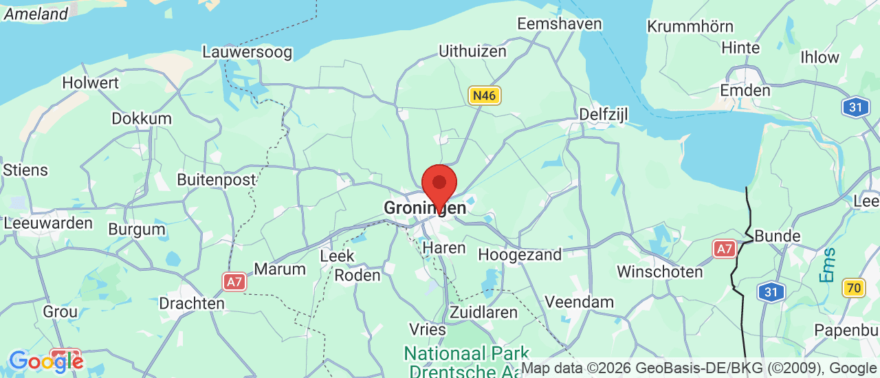 Google maps locatie van Wensink Mercedes-Benz Vans Groningen