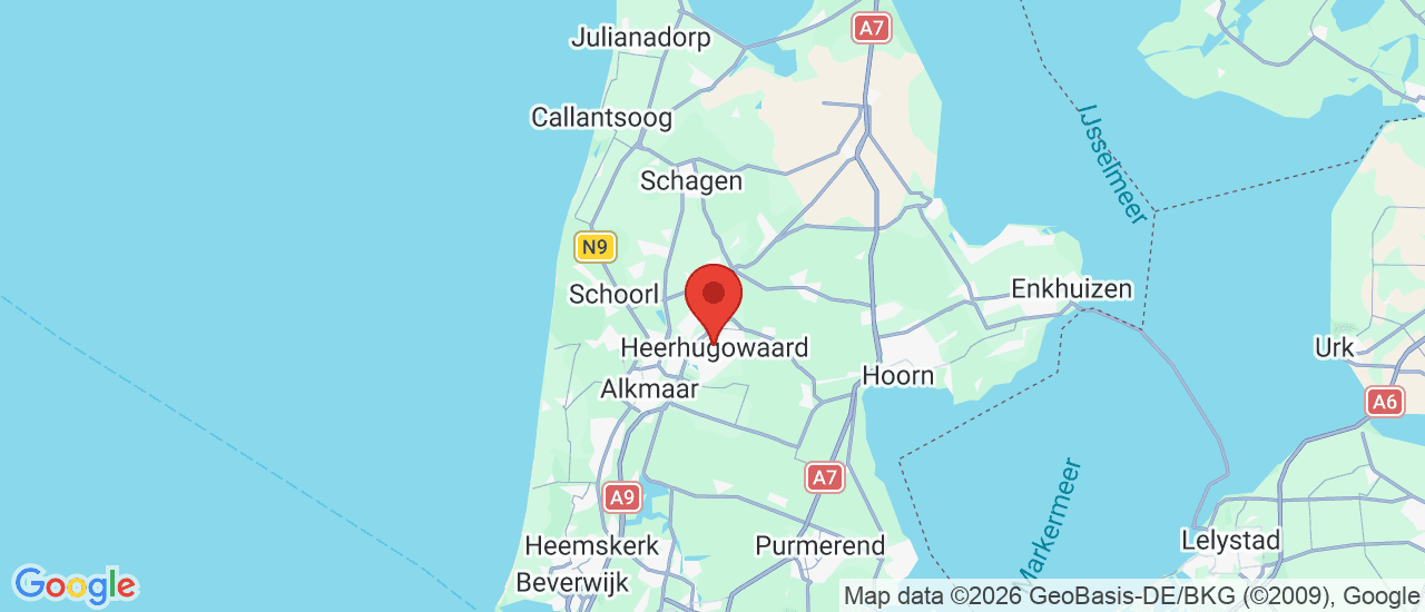 Google maps locatie van DVW Automotive