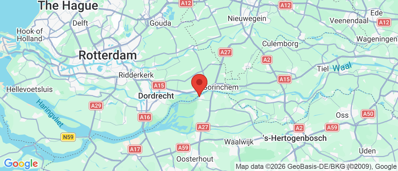 Google maps locatie van Maasdijk Automotive