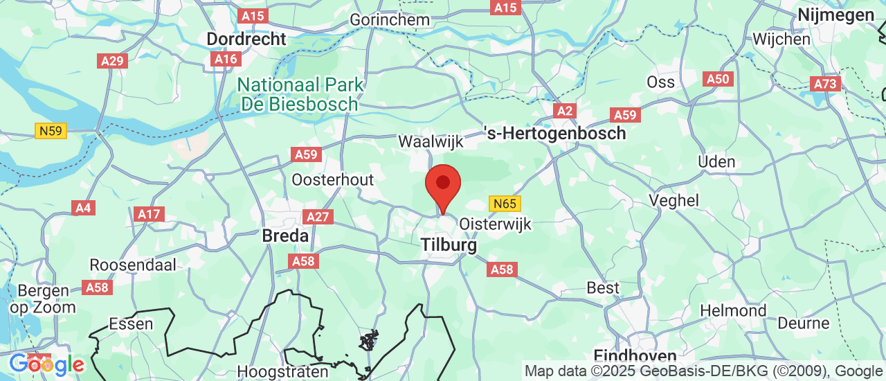 Google maps locatie van Autobedrijf Frans de Brouwer