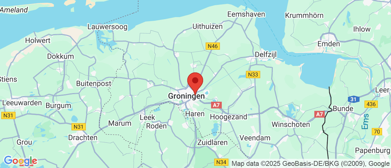Google maps locatie van Mondial Automotive Group BV