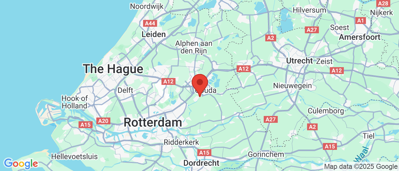 Google maps locatie van Hoex & Baas Automotive B.V.