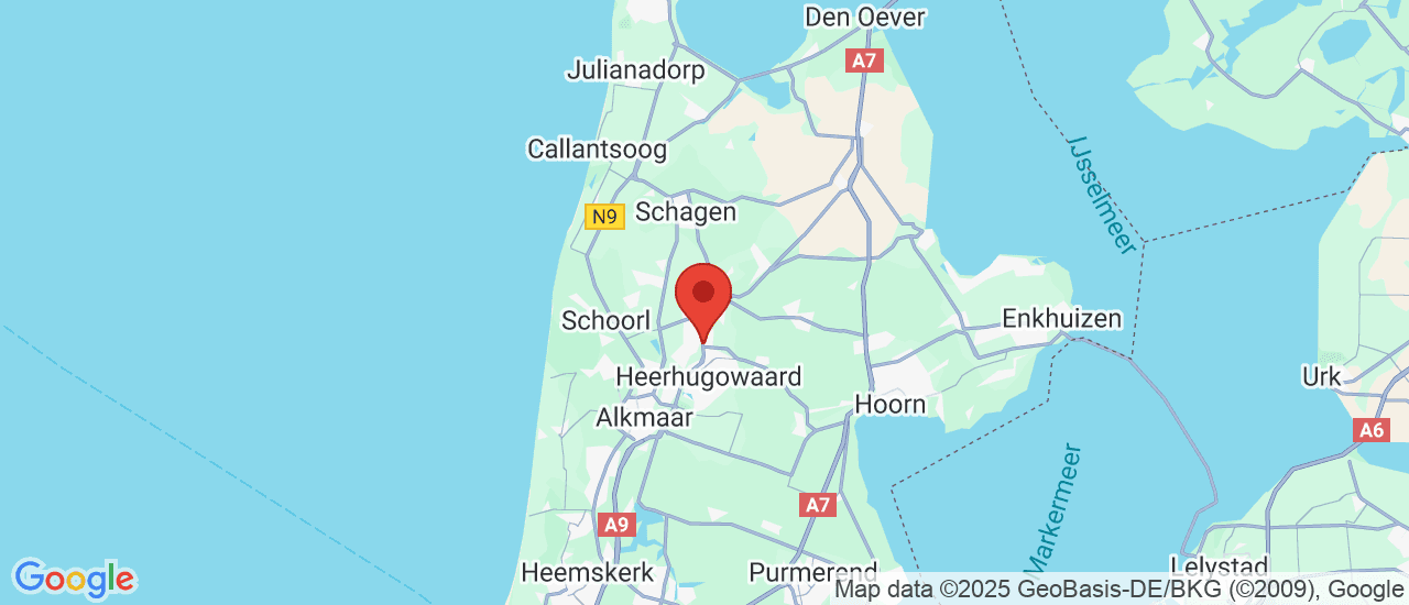 Google maps locatie van Autobedrijf Ringvaart