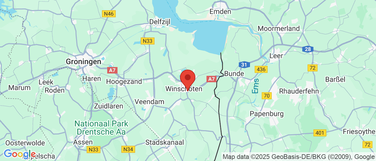 Google maps locatie van Auto Gort B.V.