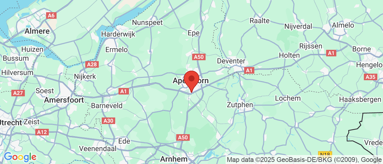 Google maps locatie van R.M. Weyn Auto's